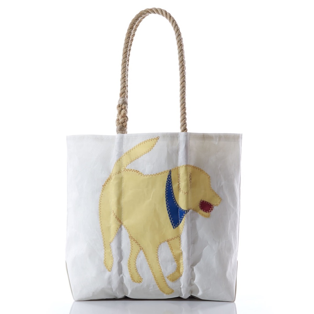 Yellow Lab Seabag with zipper. Like new!